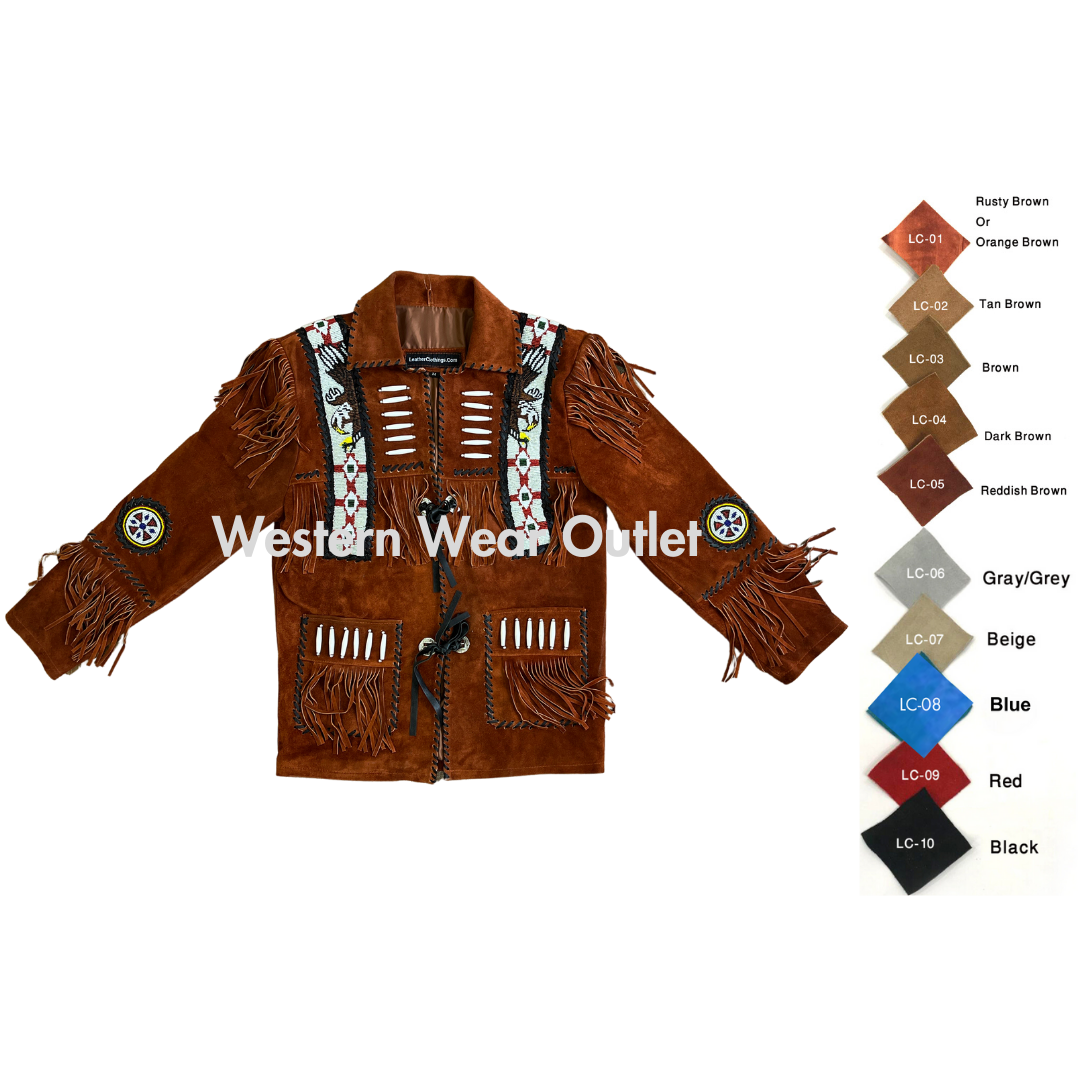 Men’s Heritage Rust Brown Suede Jacket