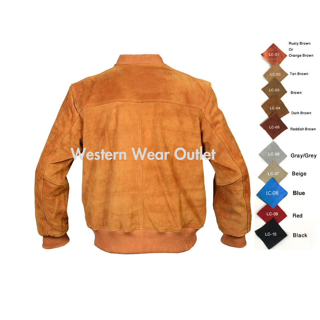 Best Brown Leather Bomber Jackets for Men | MBJ2B2