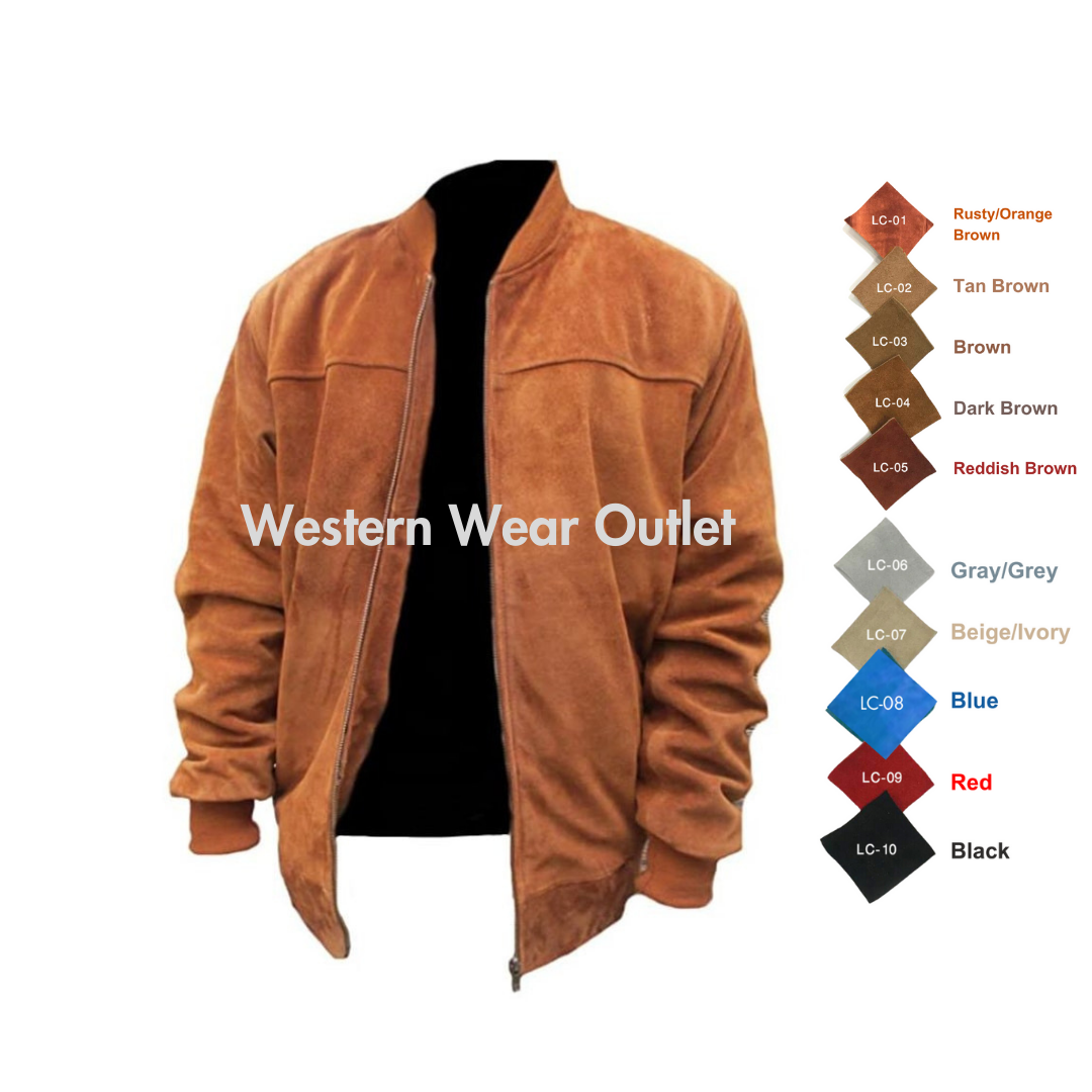 Brown Bomber Jacket For Men: Classic Style, Modern Fit | MBJ2