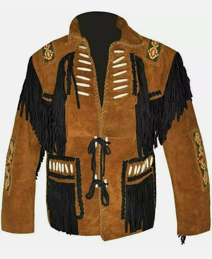 Cowboy Suede Fringe Jacket