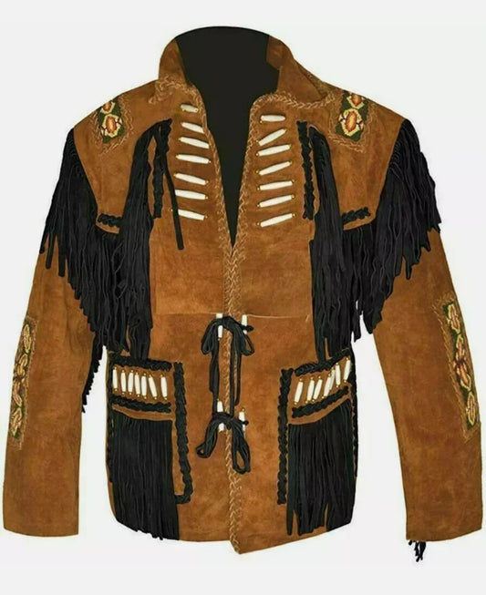 Cowboy Suede Fringe Jacket