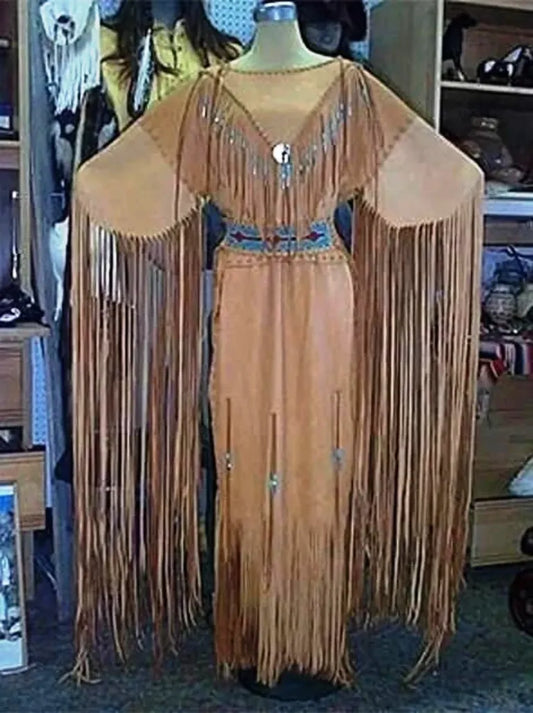 Fringe Maxi Dresses for Women