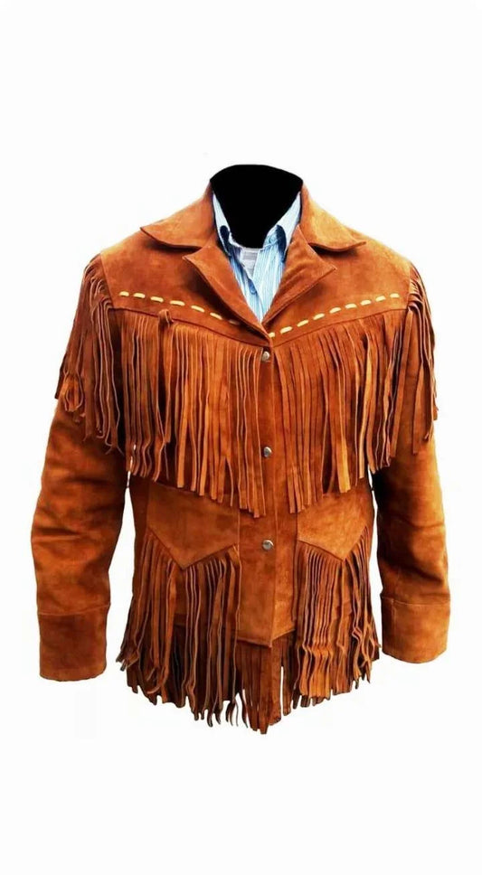 Cowboy Fringe Jackets for Men - Native Jacket