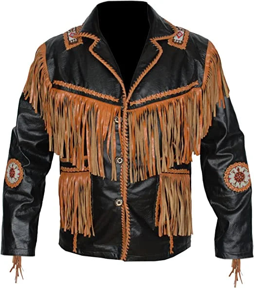 Men’s Fringe Suede Jacket