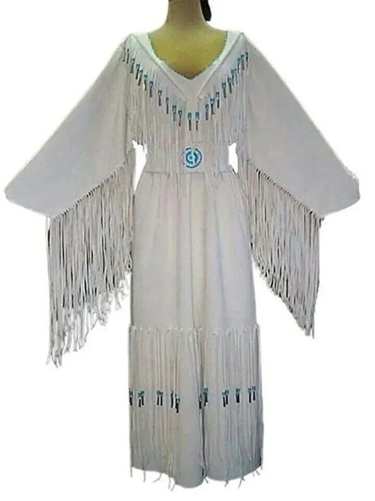 Native American Maxi Dress - Traditional Clothing