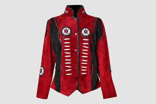 Traditional Native American Cowgirl Fringe Jacket&nbsp;