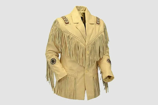 Western Cowboy Leather Jacket