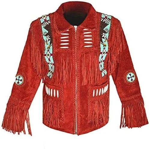 Western Fringe Jackets For Men